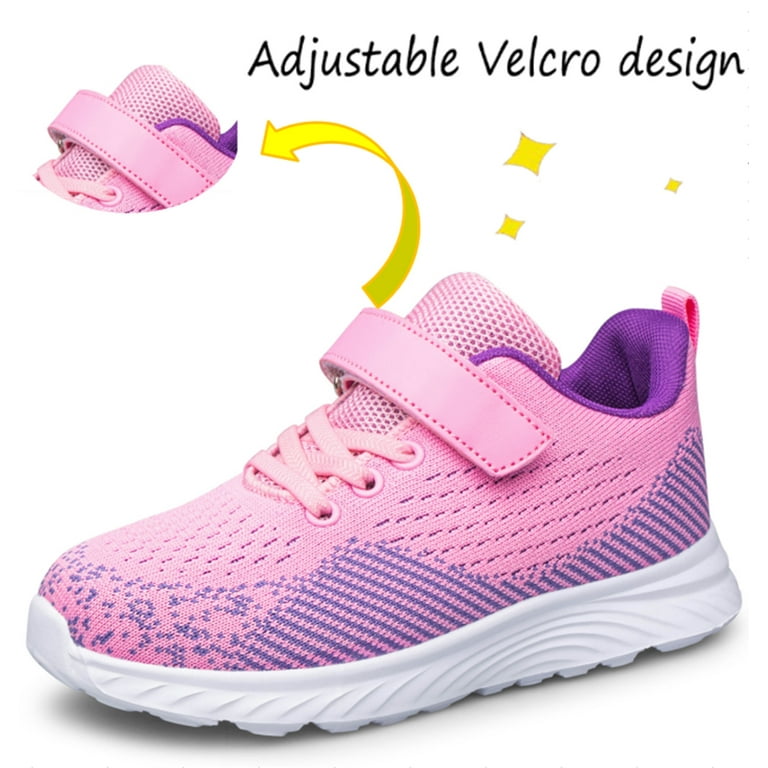 SILLENORTH Kids Sneakers – Breathable Toddler & Little Kid Running Shoes | Non-Slip Athletic Sports | AmazPromo