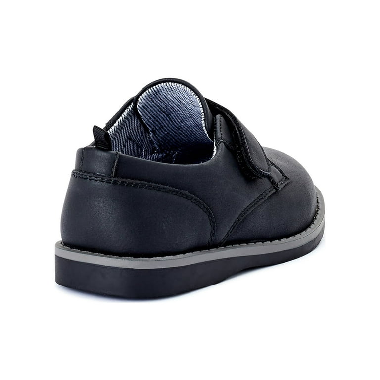 Toddler Boys' Oxford Dress Shoes – Stylish & Comfortable Formal Shoes with Memory Foam | AmazPromo