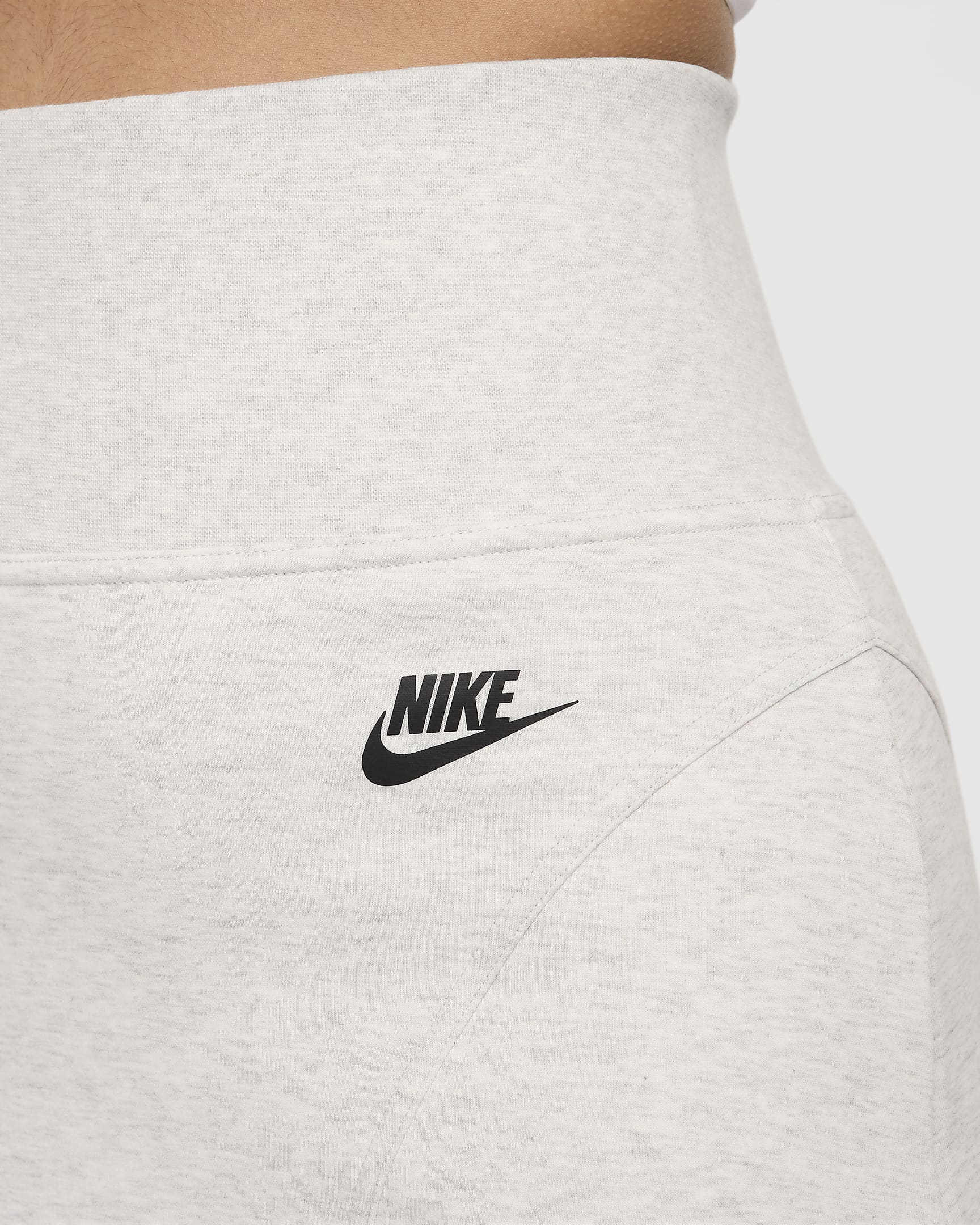 Nike Sportswear Tech Fleece Skirt - Women's High-Waisted Fitted Skirt with Side Cutouts & 2-Way Zipp | AmazPromo