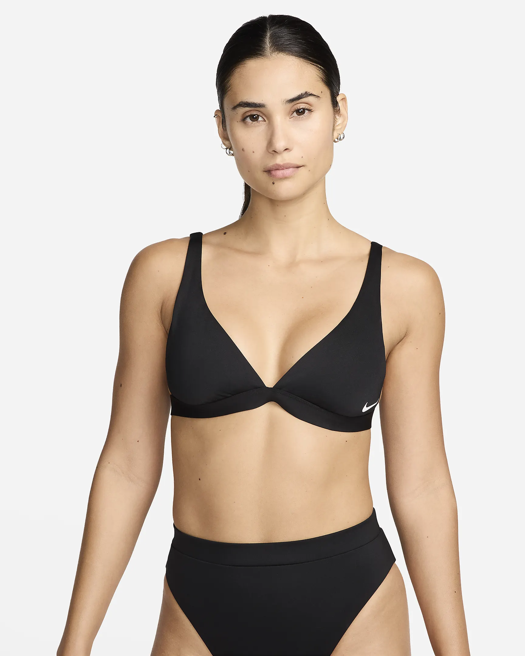 Nike Swim Essential Bikini Top: Light Support, Removable Cups, Recycled Fabric | AmazPromo