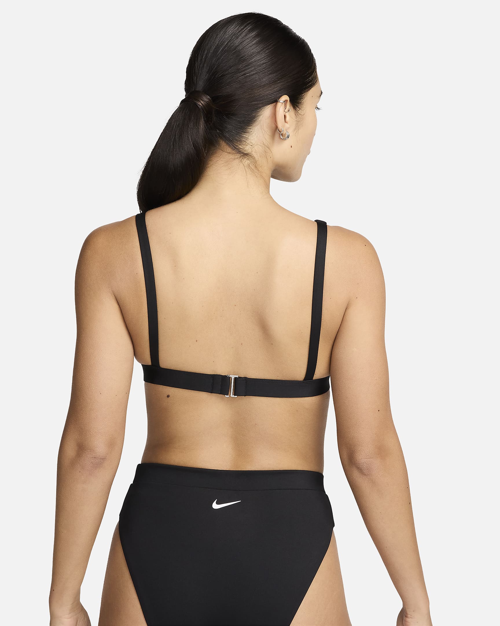 Nike Swim Essential Bikini Top: Light Support, Removable Cups, Recycled Fabric | AmazPromo
