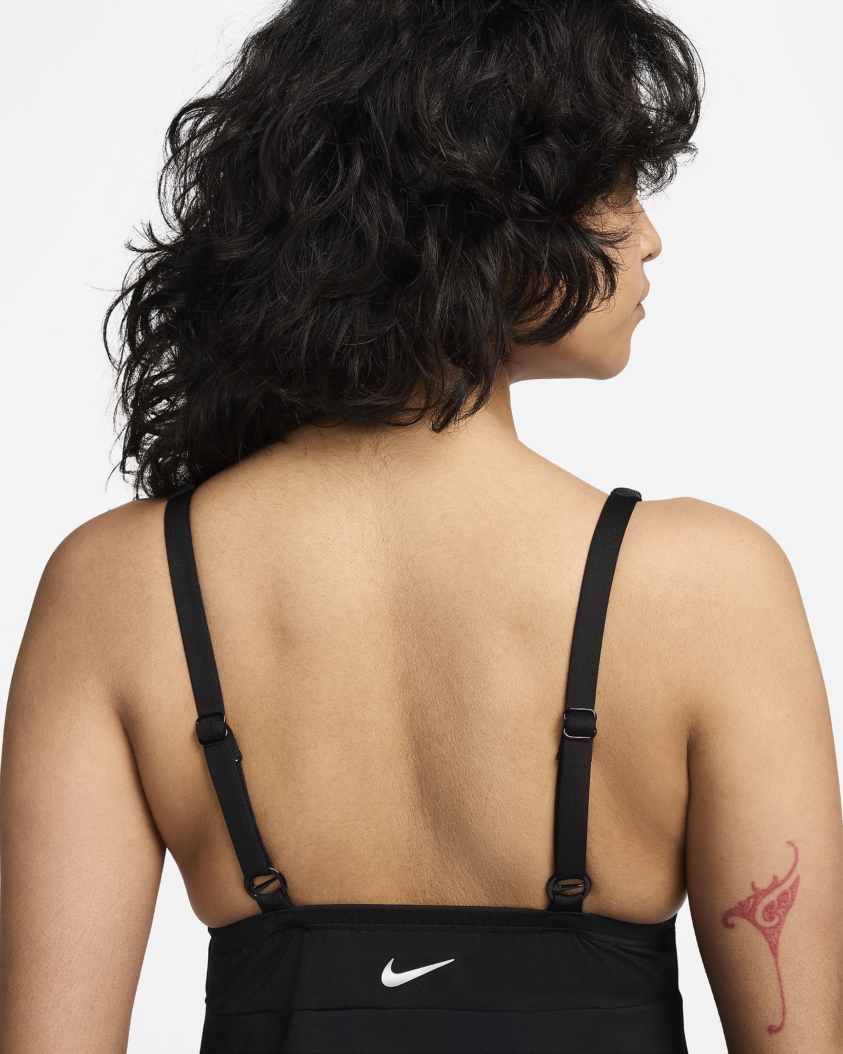 Nike Swim Essential Tankini Top: Medium Support, Removable Cups, Adjustable Straps   | AmazPromo