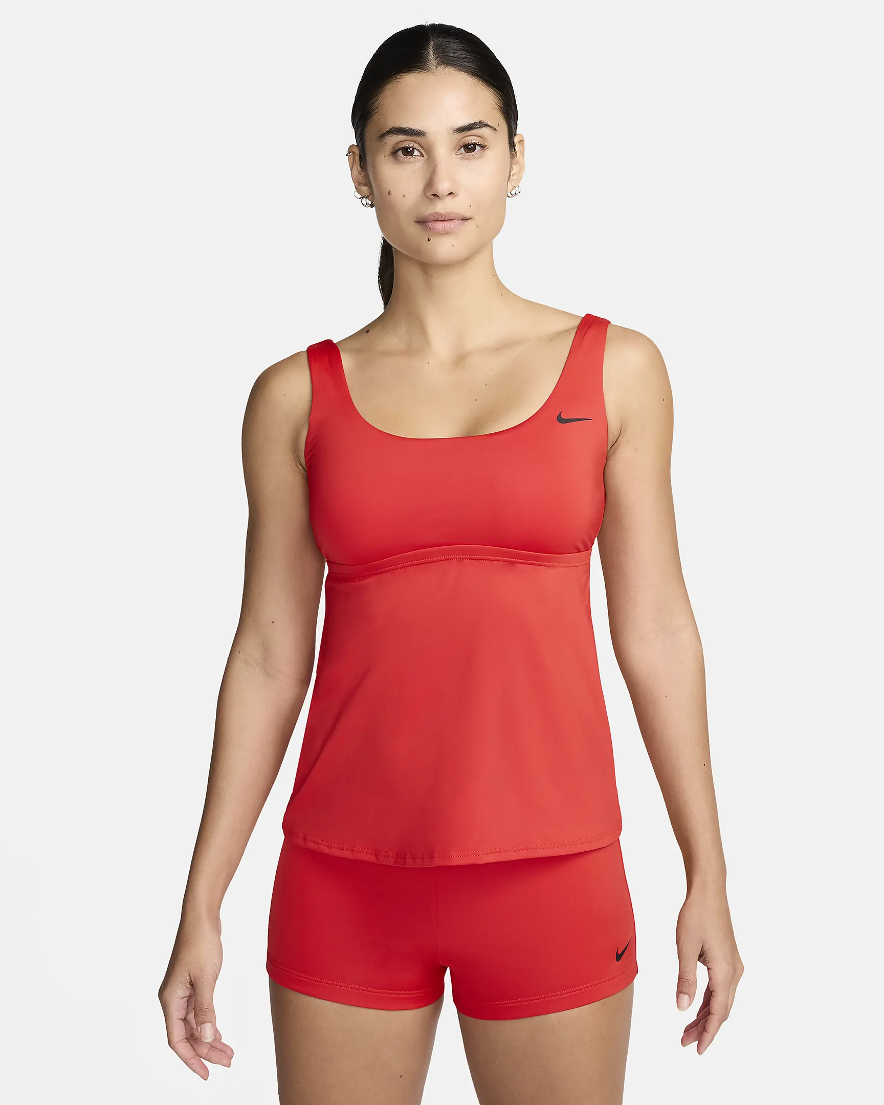 Nike Tankini Swimsuit Top: Medium Support, Removable Cups, Adjustable Straps   extra image