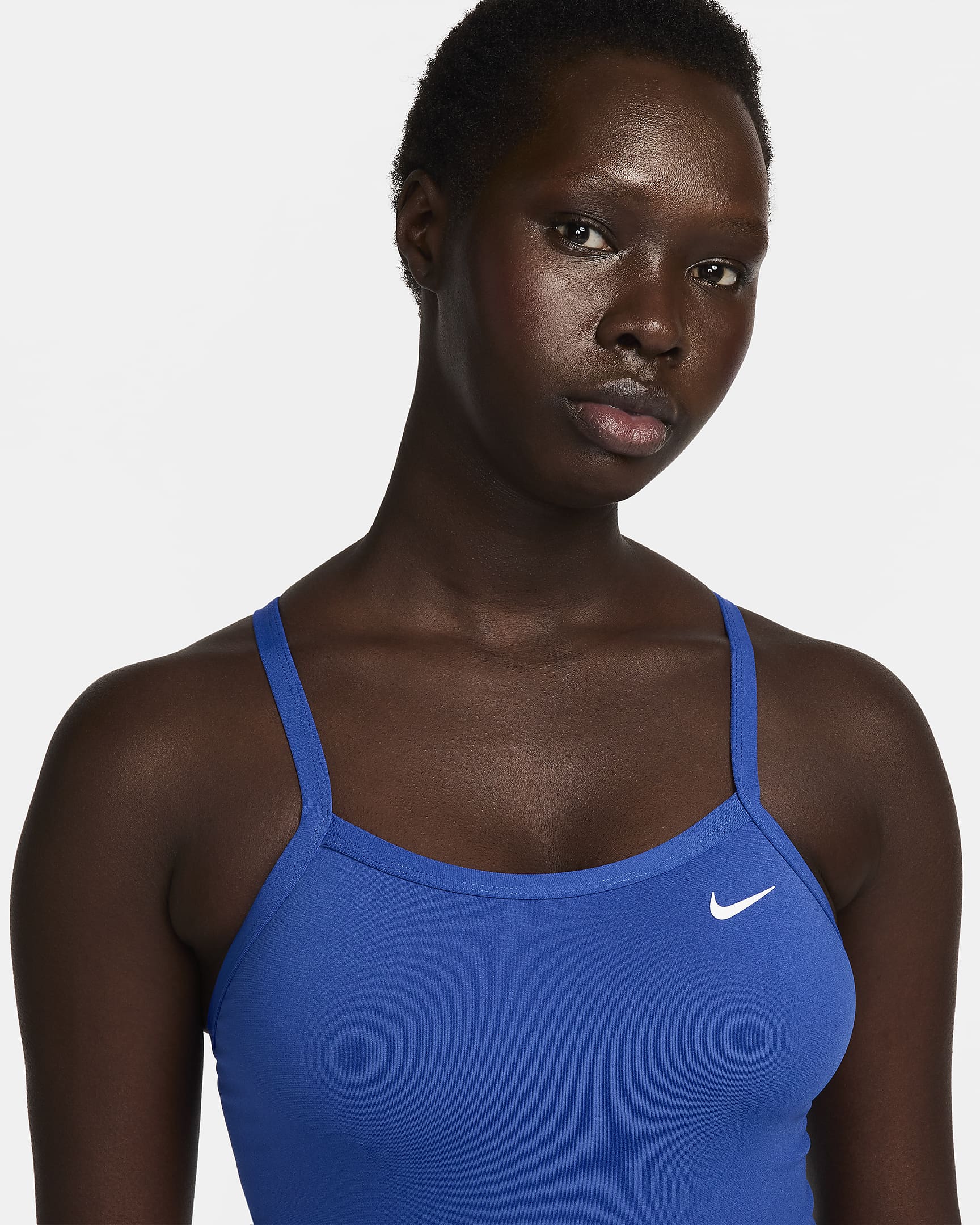 Nike HydraStrong Racerback Swimsuit: Chlorine Resistant, Medium Support, Full Coverage | AmazPromo