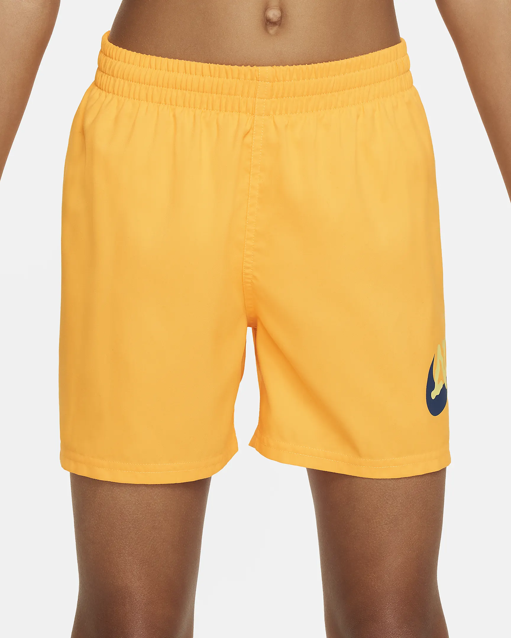 Nike Swim Scribble Swim Shorts: Mesh Brief, Drawcord Waist, Water Drainage Pockets   | AmazPromo