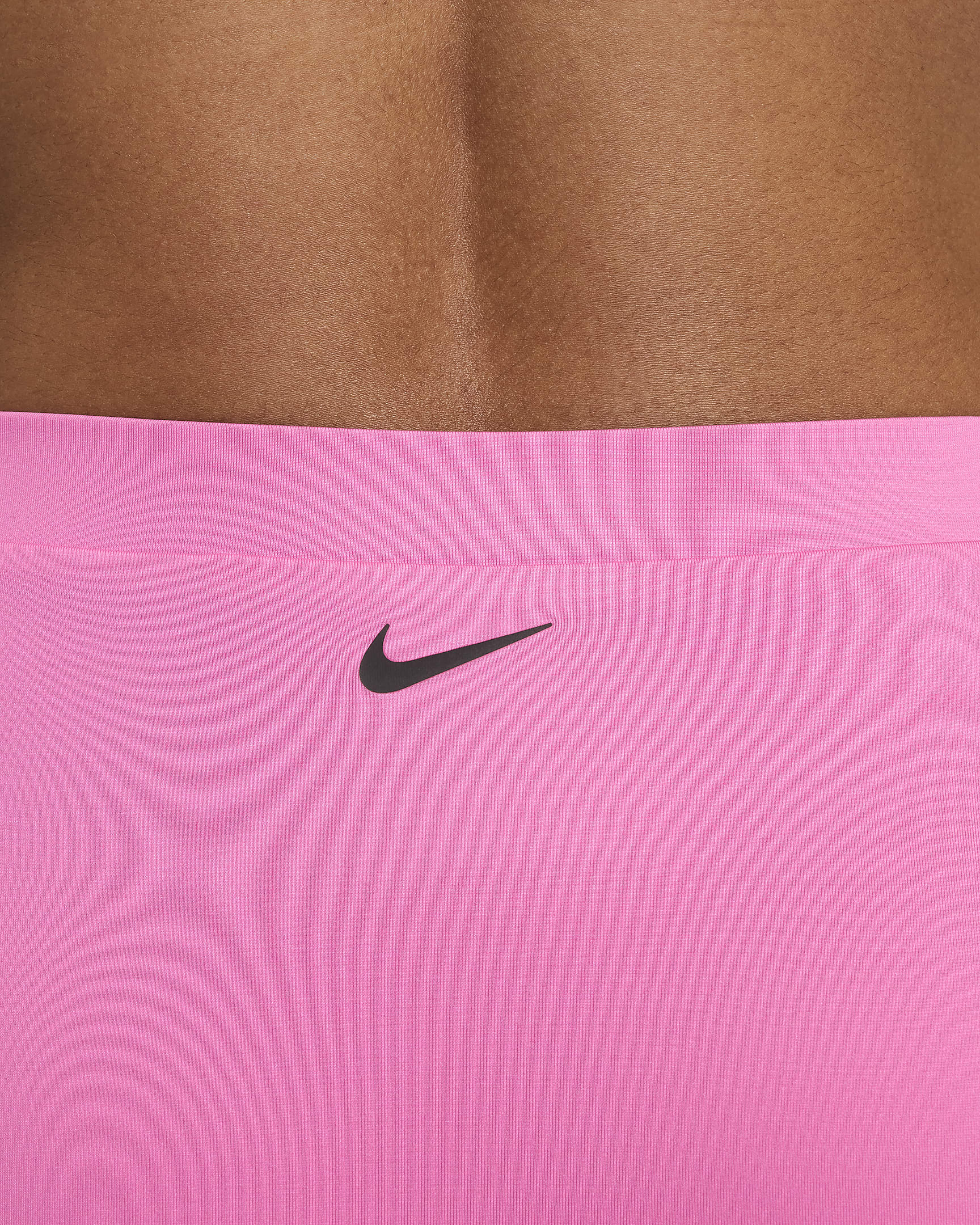 Nike Essential High-Waisted Swim Bottom for Women – Minimal Coverage with High-Leg Cut in Playful Pi | AmazPromo
