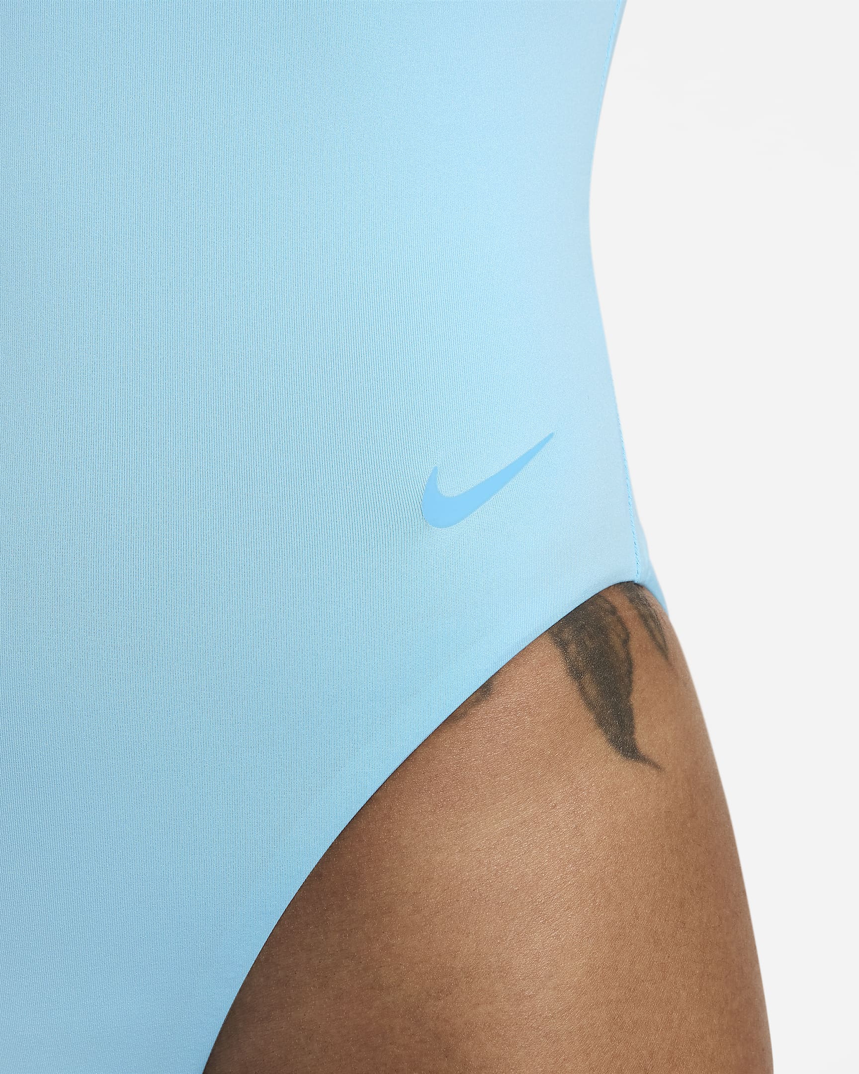 Nike Swim Sneakerkini 2.0 One-Piece Swimsuit for Women – Adjustable Cross-Back, High-Cut Leg & Cheek | AmazPromo