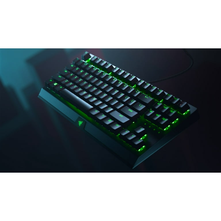 Razer BlackWidow V3 Tenkeyless Mechanical Gaming Keyboard – Clicky Green Switch, RGB Chroma, Compact | AmazPromo