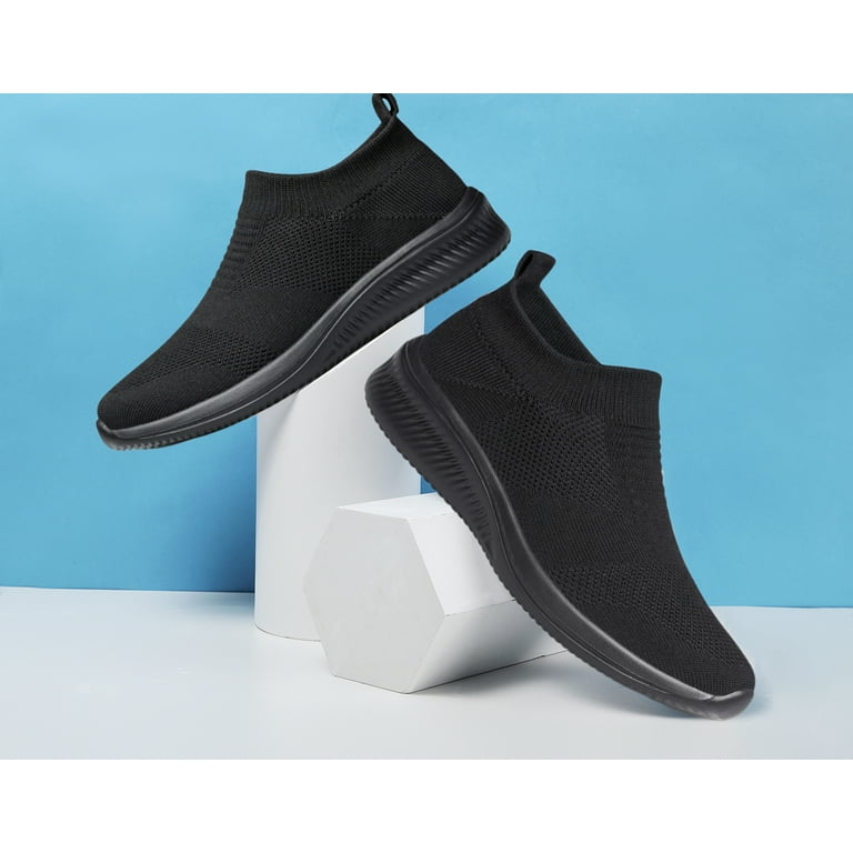 ADQ Men's Slip-On Sneakers – Lightweight, Breathable, Non-Slip Casual Walking Shoes for Everyday Com | AmazPromo