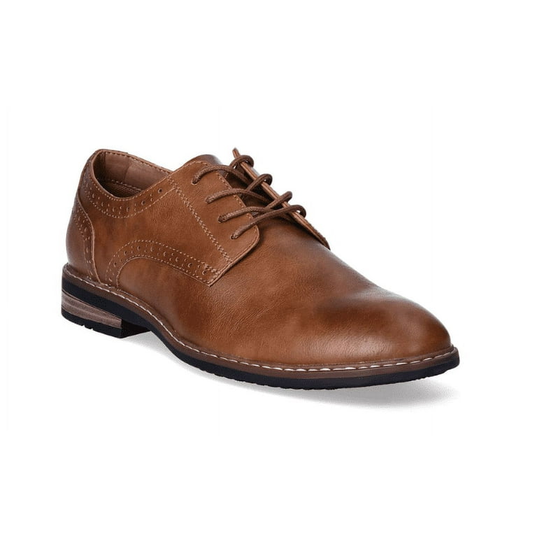 Madden NYC Men's Classic Semi-Brogue Oxford Shoes – Stylish Dress Shoes for Work, Wedding & Casual | AmazPromo