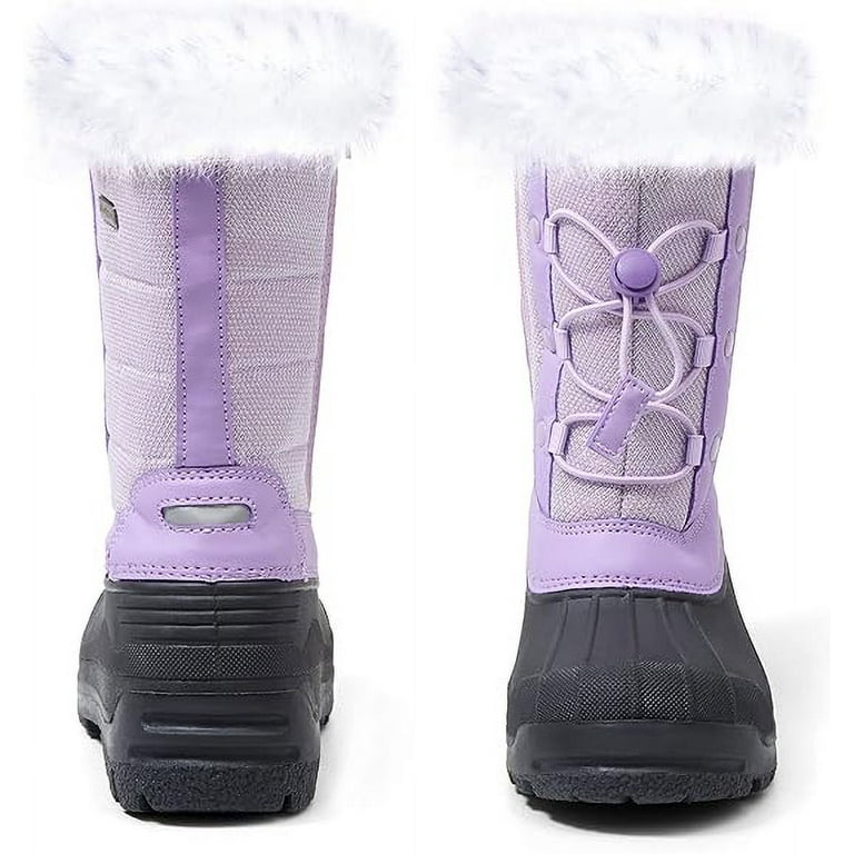 Kushyshoo Kids Snow Boots – Waterproof, Warm, Anti-Slip Winter Boots for Girls & Boys – Toddler/Litt | AmazPromo