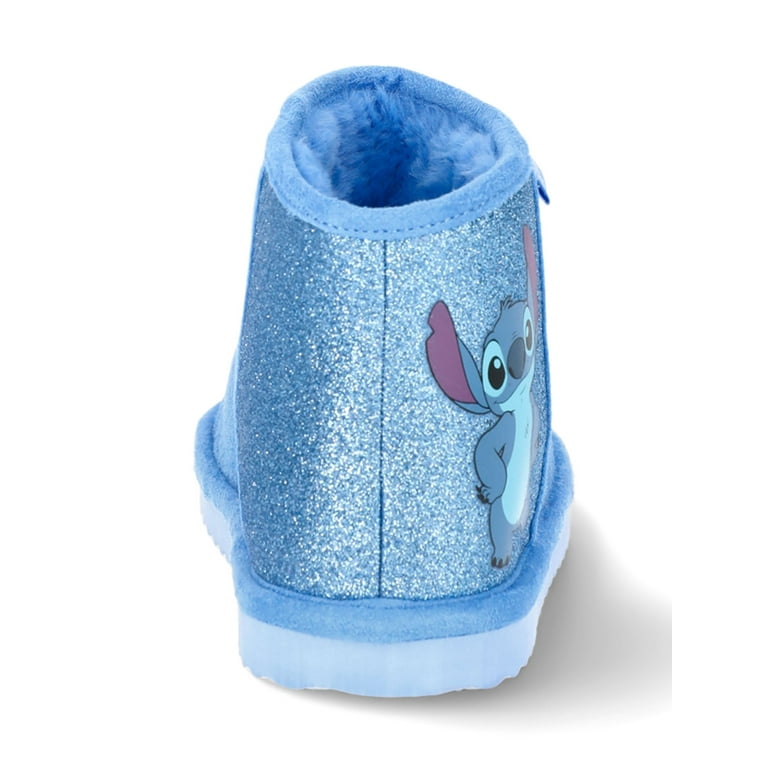 Disney Stitch & Angel Faux Fur Lined Boots for Girls | Cozy Microfiber Ankle Boots for Winter Fun extra image