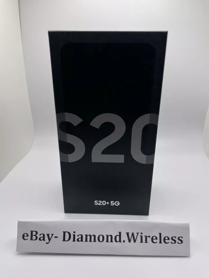 New Unlocked Samsung Galaxy S20+ Plus 5G SM-G986U 128GB Black Gray – Factory Unlocked GSM & CDMA – F | AmazPromo