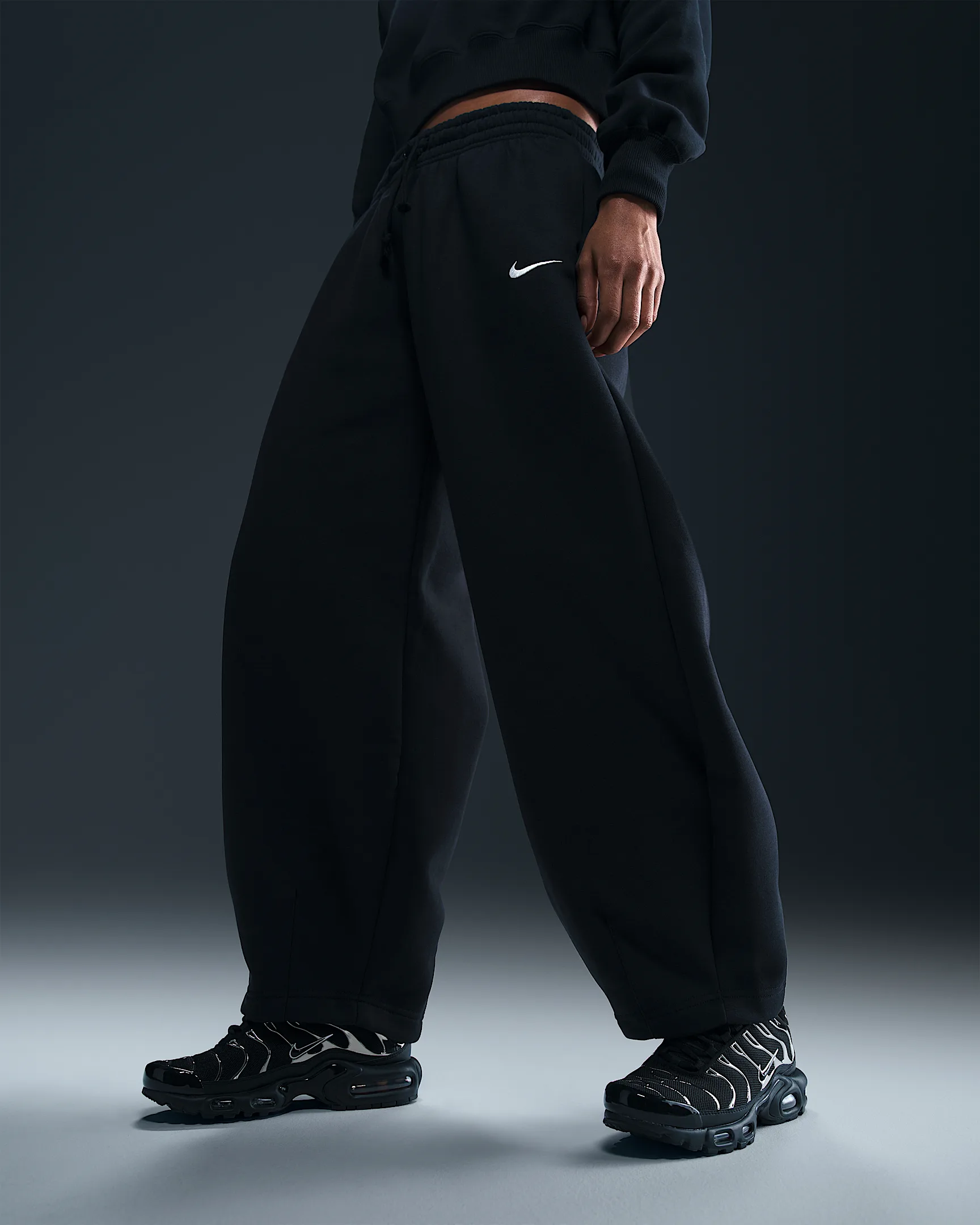 Nike Sportswear Phoenix Fleece Barrel-Leg Sweatpants – Bold & Cozy – Now $52.97 extra image