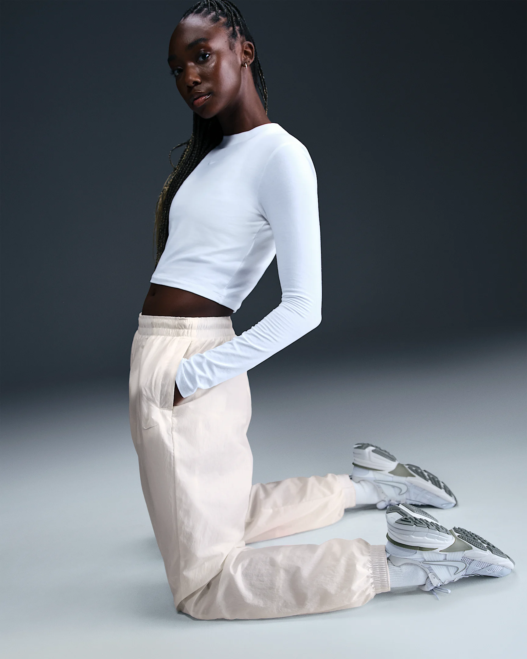 Nike Sportswear Essential Oversized Pants – Water-Repellent & UV Protection – $65.97 extra image