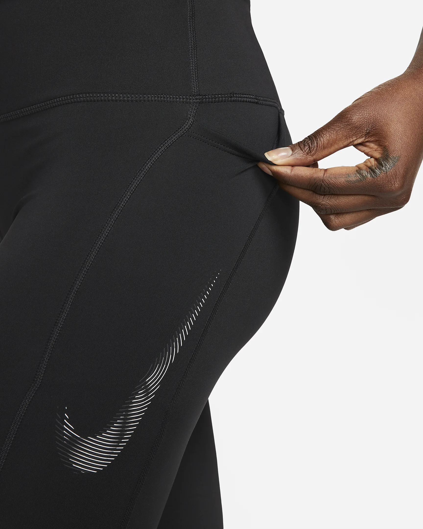 Nike Fast Leggings – Dri-FIT, Mesh Panels & Multiple Pockets – $48.97 | AmazPromo