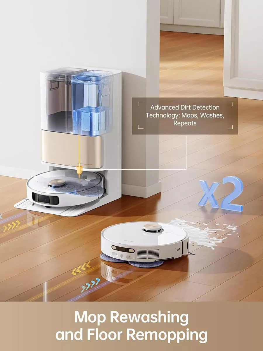 Dreame L10s Pro Ultra Heat Robot Vacuum and Mop Combo – 7,000Pa Suction, MopExtend™, 136°F Self-Clea extra image