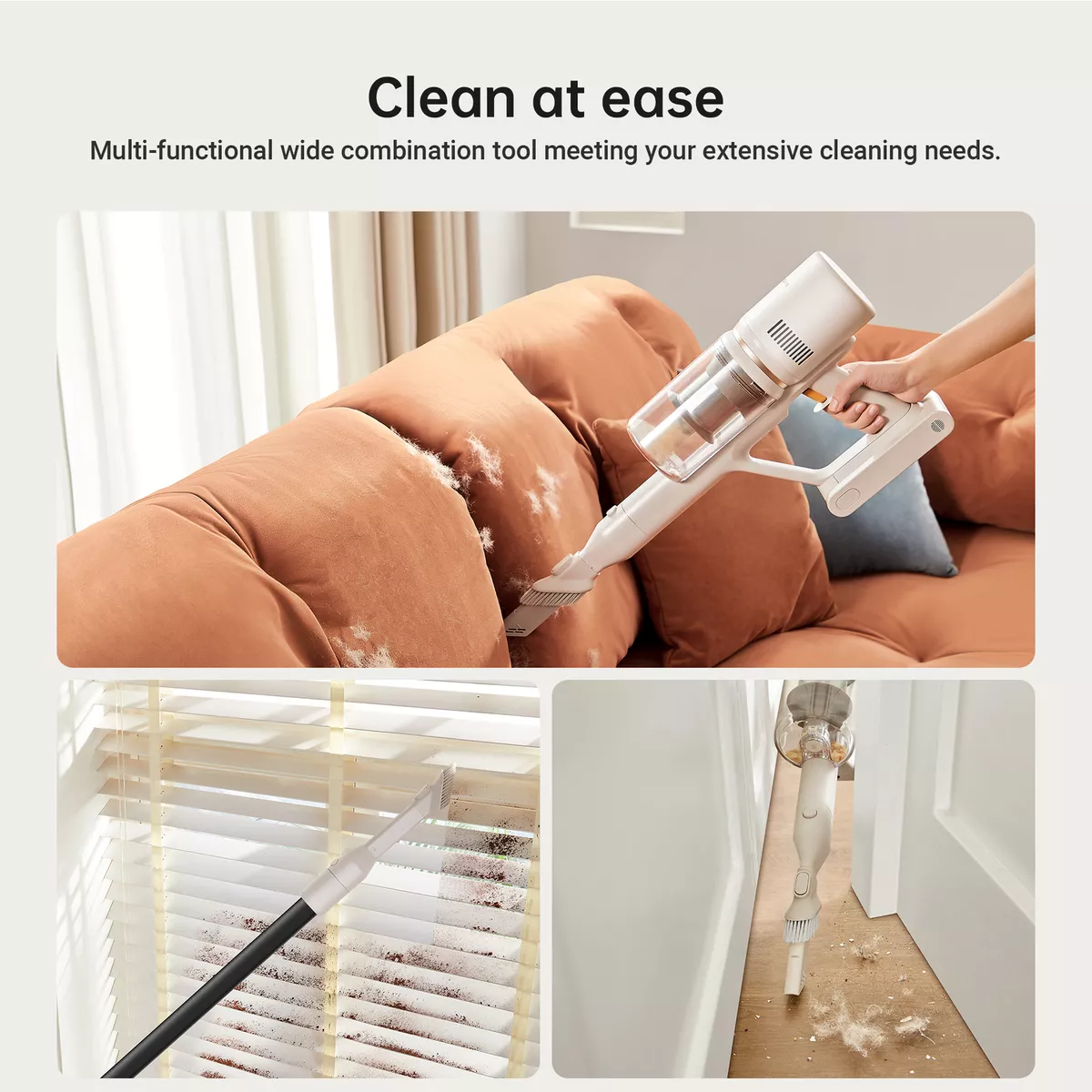 Dreame U10 Cordless Stick Vacuum Cleaner – 100AW Powerful Suction, 40-Min Runtime, LED Floor Light extra image