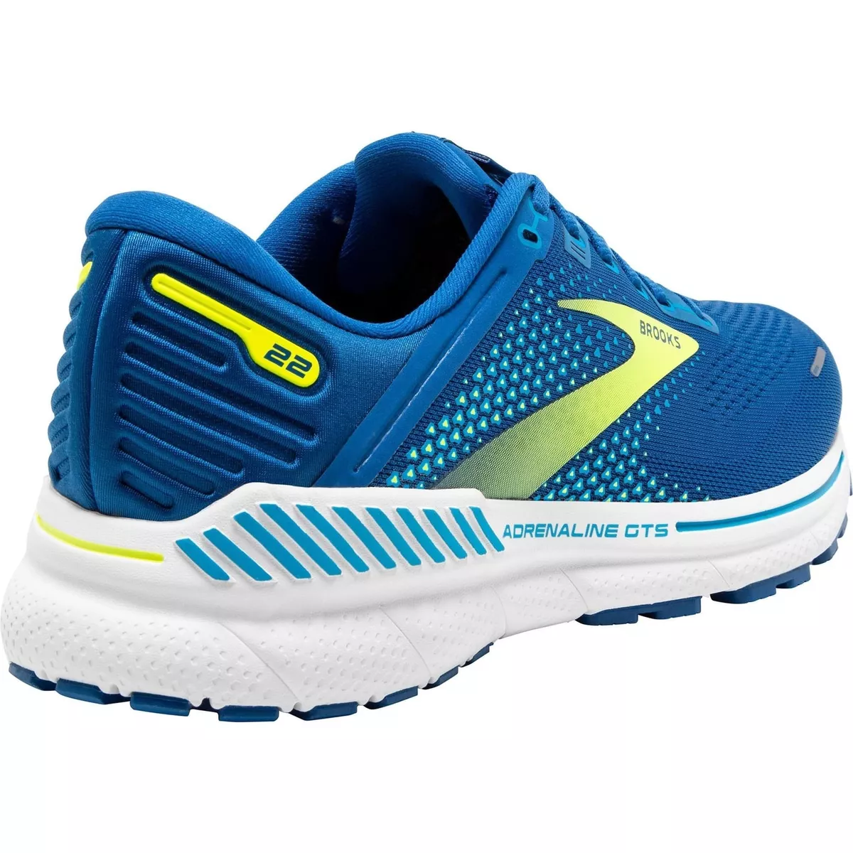Brooks Adrenaline GTS 22 Men's Running Shoes - Cushioned, Supportive Trainers in Blue for Comfort extra image