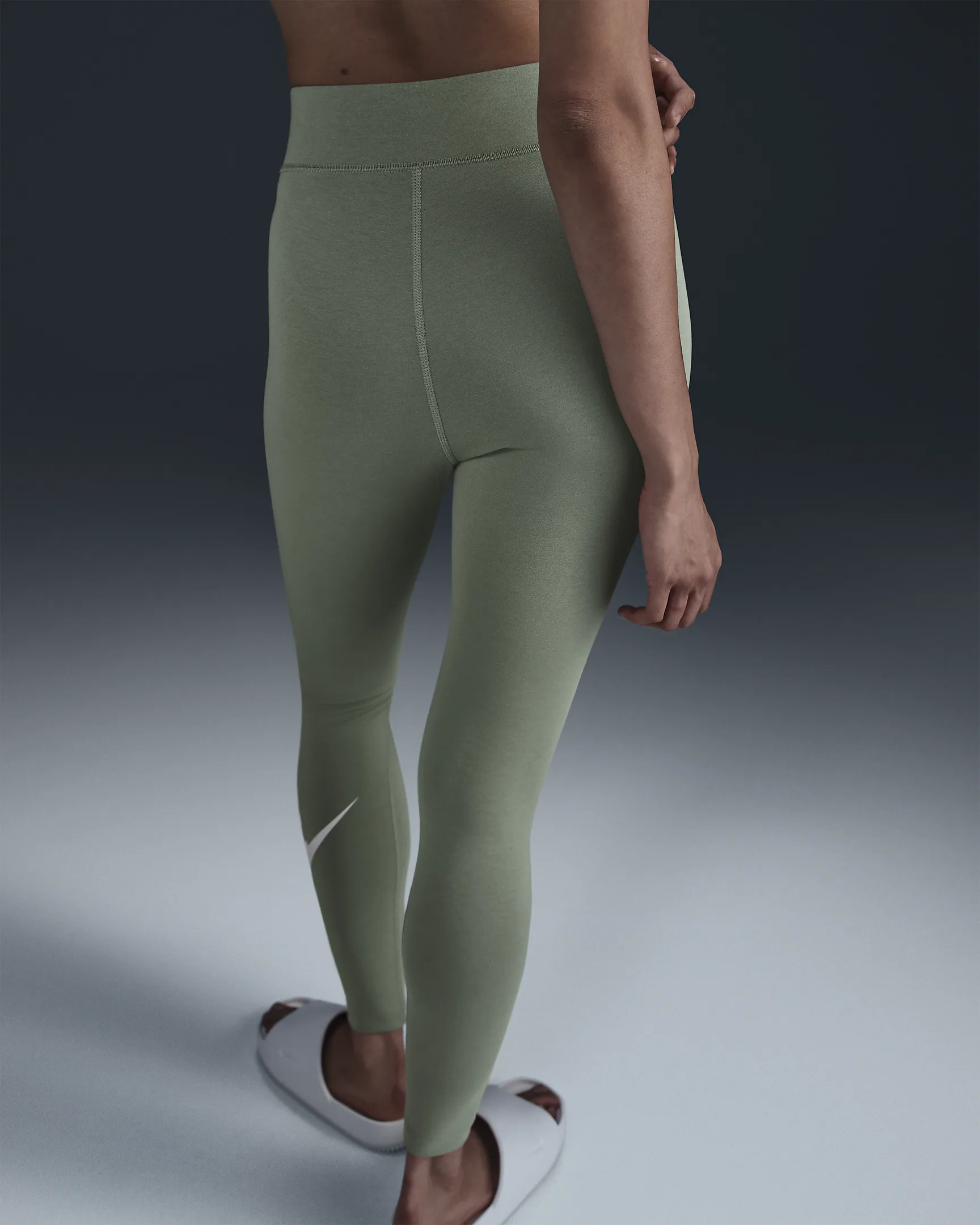 Nike Sportswear Classics Women's High-Rise Full-Length Leggings – Stretchy, Durable, Moisture-Wickin | AmazPromo