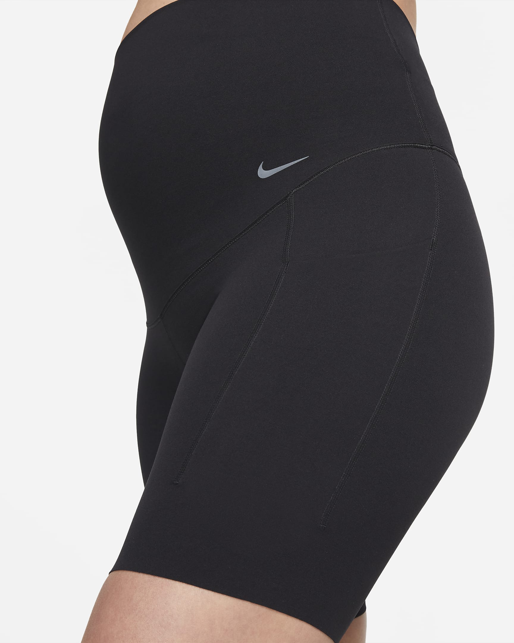 Nike Zenvy Maternity Biker Shorts – Ultra-Soft, Stretchy & Squat-Proof | AmazPromo