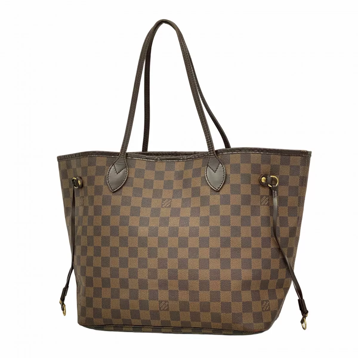 Authentic Louis Vuitton Neverfull MM Tote Bag – Damier Ebene Canvas – Pre-Owned Luxury Handbag | AmazPromo