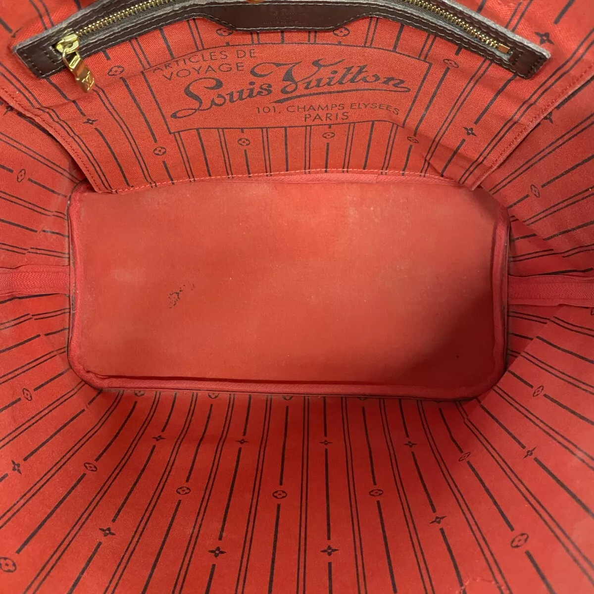 Authentic Louis Vuitton Neverfull MM Tote Bag – Damier Ebene Canvas – Pre-Owned Luxury Handbag extra image