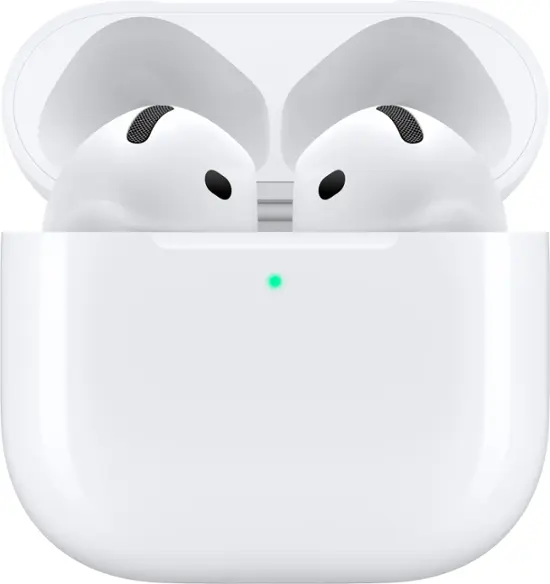 Apple AirPods 4 (2025) - Wireless Bluetooth Earbuds with Personalized Spatial Audio, Voice Isolation | AmazPromo