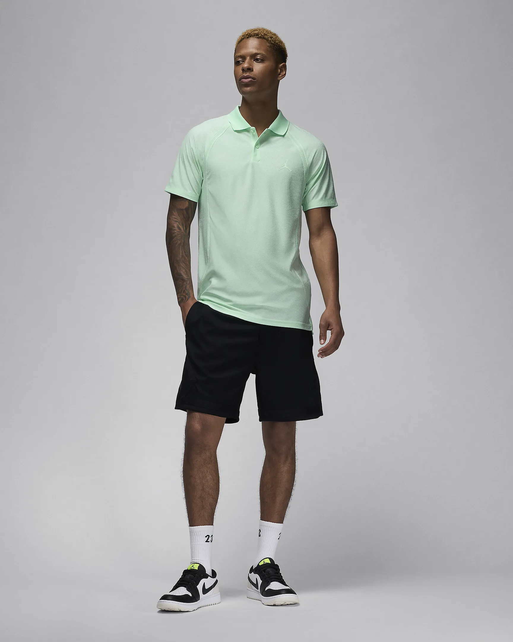 Jordan Dri-FIT ADV Sport Polo – Breathable, Luxe Golf Shirt with Jacquard-Woven Pattern | AmazPromo