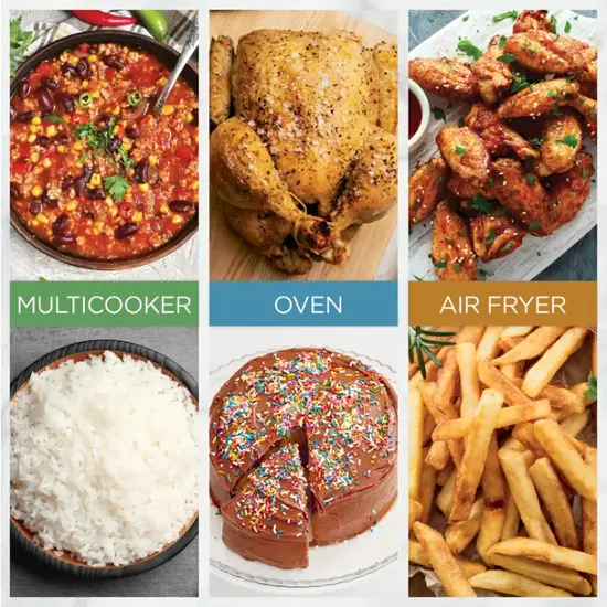 Ninja Combi 14-in-1 Smart Multicooker & Air Fryer – All-in-One Oven, Slow Cooker, Steamer & More extra image