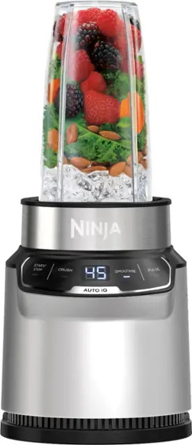 Ninja Nutri-Blender Pro 1100W with Auto-iQ | Powerful Personal Smoothie & Shake Maker | Ice Crushing | AmazPromo