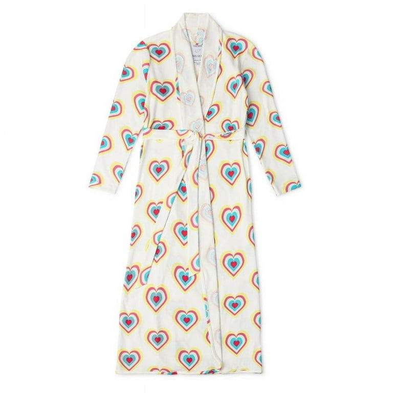 Paris Hilton x Monica + Andy Organic Maternity Robe – Ultra Soft Cotton Lounge Robe for Pregnancy | AmazPromo