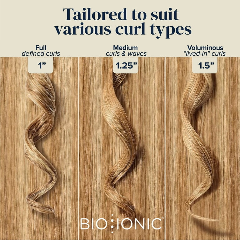 Bio Ionic 1.25" Long Barrel Curling Iron – Professional NanoIonic Curling Wand for Long-Lasting extra image