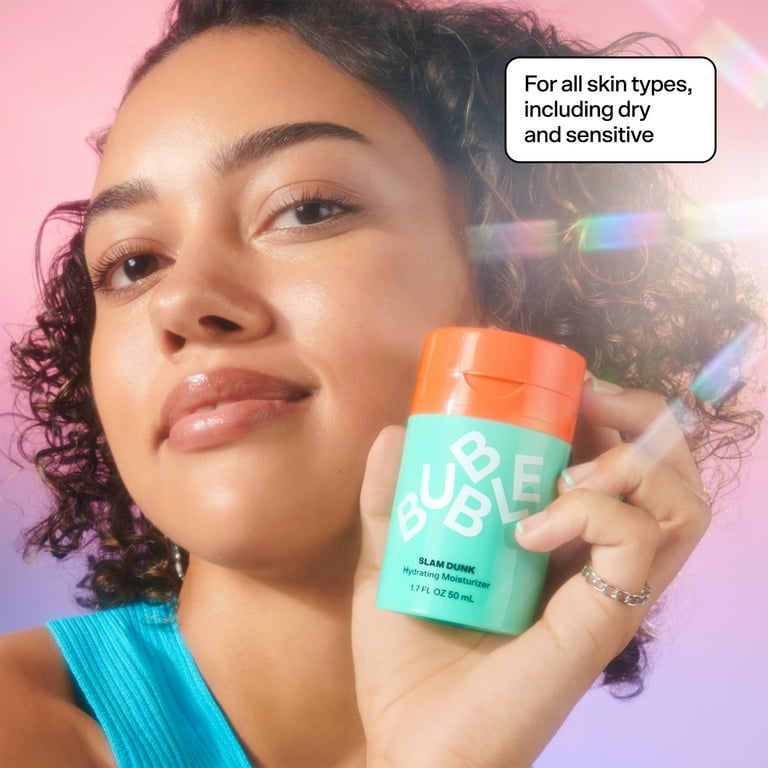 Bubble Slam Dunk Hydrating Face Moisturizer for Dry & Normal Skin – Daily Lightweight Cream extra image