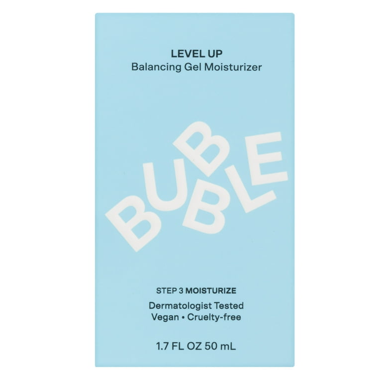 Bubble Skincare Level Up Oil-Control Gel Moisturizer for Face - Hydrating Blue Light Defense Cream extra image
