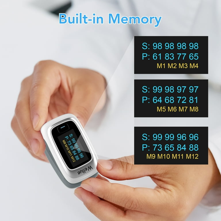 Vibeat Bluetooth Pulse Oximeter S5W – Finger Oxygen Monitor with Heart Rate & OLED Display extra image