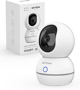 360° Indoor Security Camera WiFi – Smart Motion Tracking, Night Vision, 3-in-1 Alarm, Privacy Shutte extra image