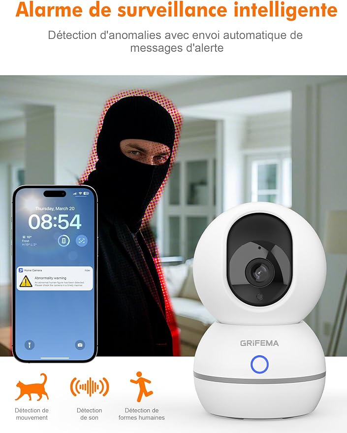 Tapo C210 Indoor 2K 3MP WiFi Security Camera – 360° Pan/Tilt, Motion Tracking, Person Detection, Nig extra image