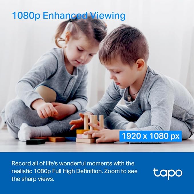 TP-Link Tapo C200C Indoor WiFi Security Camera – 1080p Full HD, 360° Pan/Tilt, Motion Tracking, Pers | AmazPromo