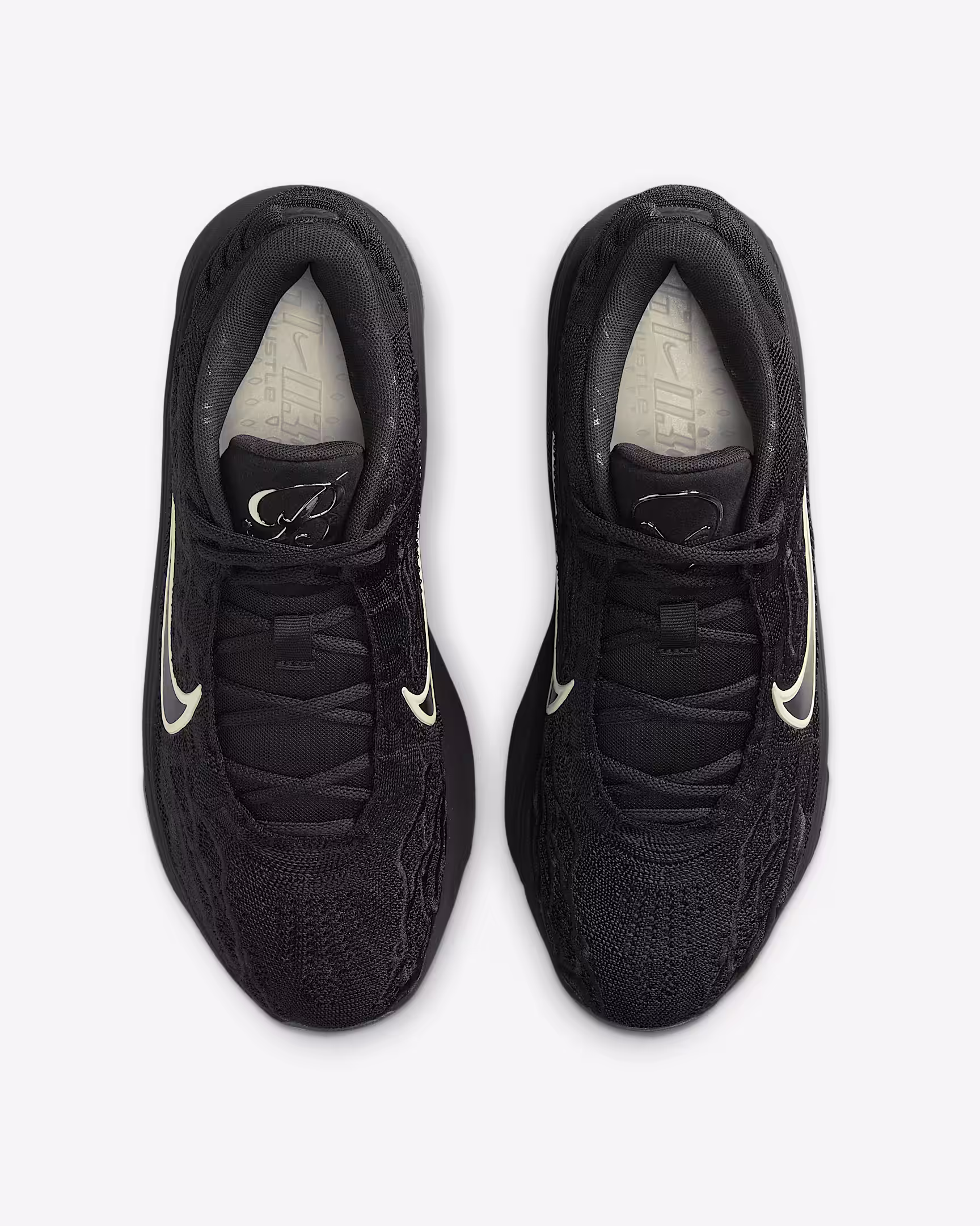 Nike G.T. Hustle 3 “Wemby Edition” Basketball Shoes – Double Air Zoom Cushioning, Black/Coconut Milk | AmazPromo