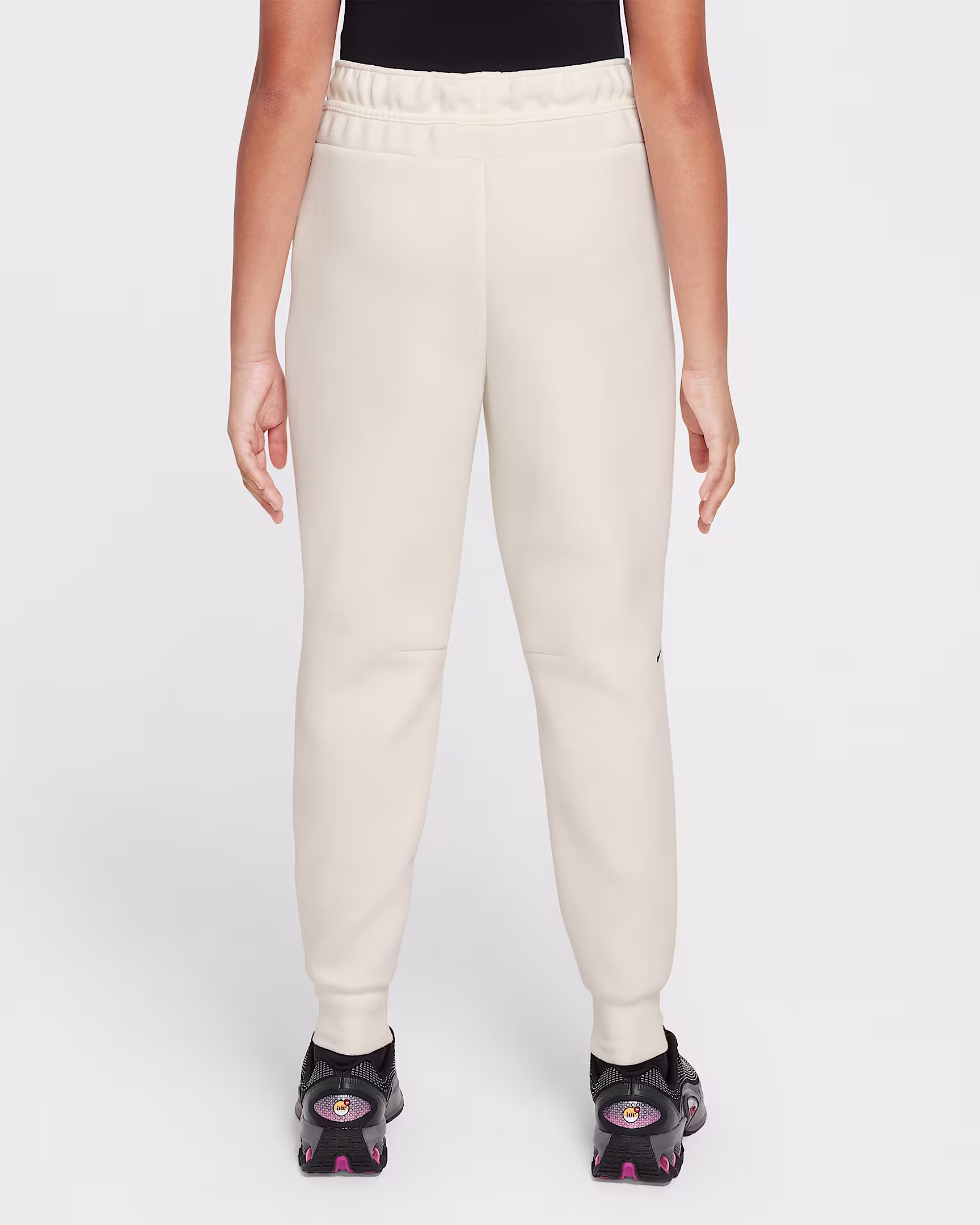 Nike Men's Premium Fleece Pants – Sail | Lightweight Warmth with Zippered Pocket & Reflective Detail | AmazPromo