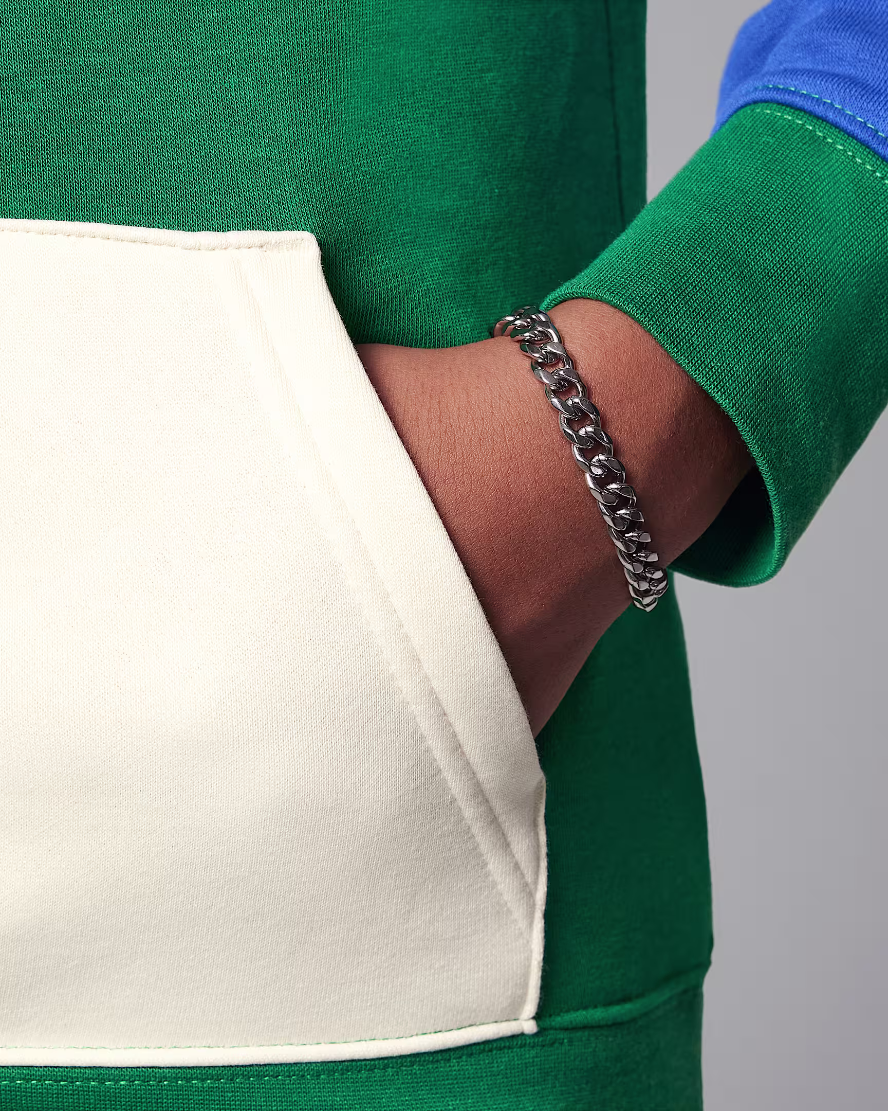 Jordan Brooklyn Fleece Hoodie – Pine Green | Soft Cotton-Blend, Relaxed Fit, Everyday Comfort | AmazPromo