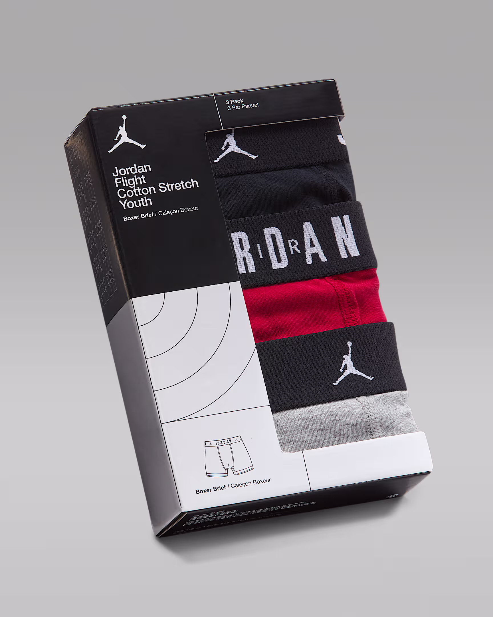 Nike Performance Boxer Briefs – 3 Pack – Breathable Stretch Cotton | Gym Red | AmazPromo