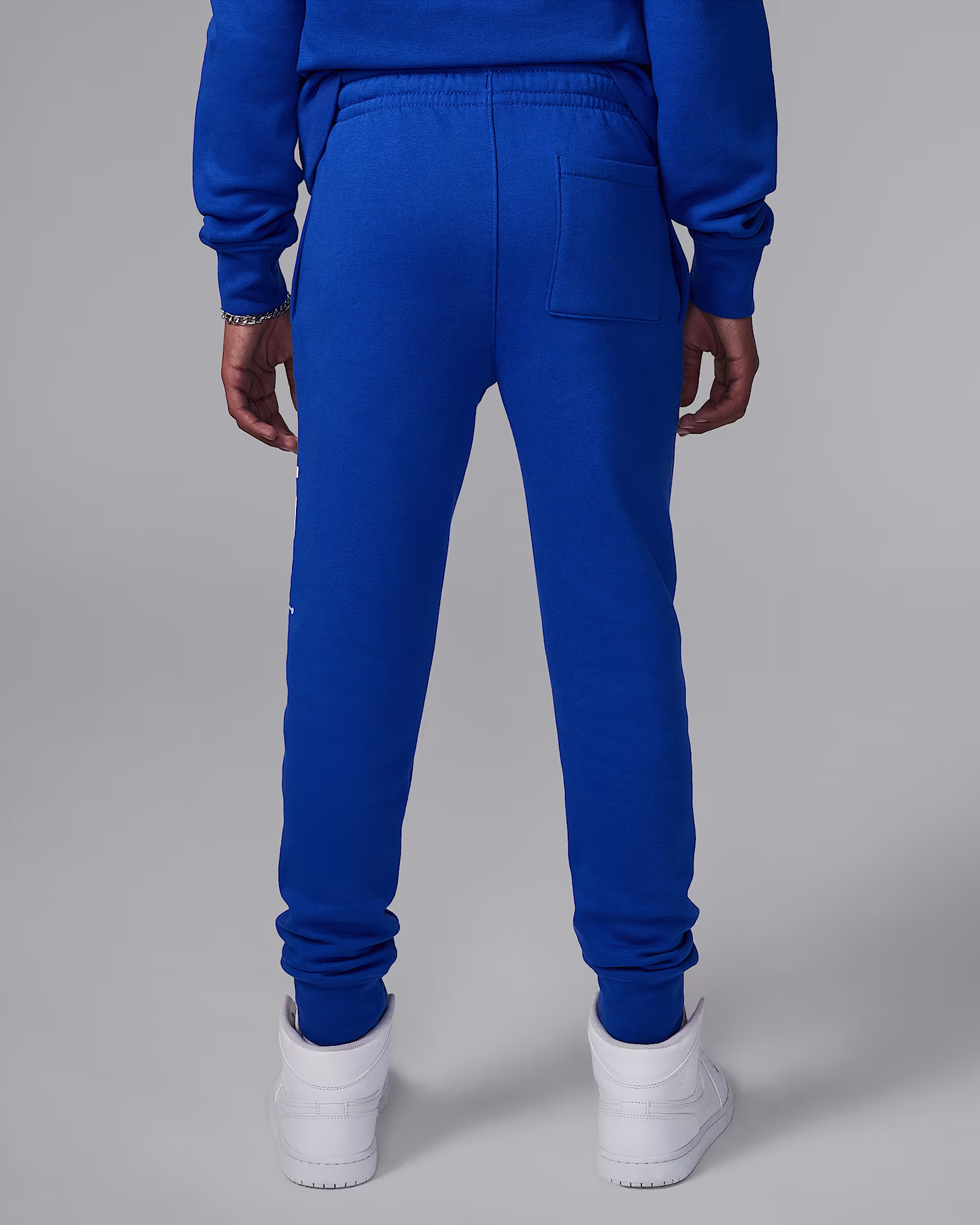 Jordan Baseline Fleece Pants – Tapered Fit with Ribbed Cuffs – Racer Blue extra image