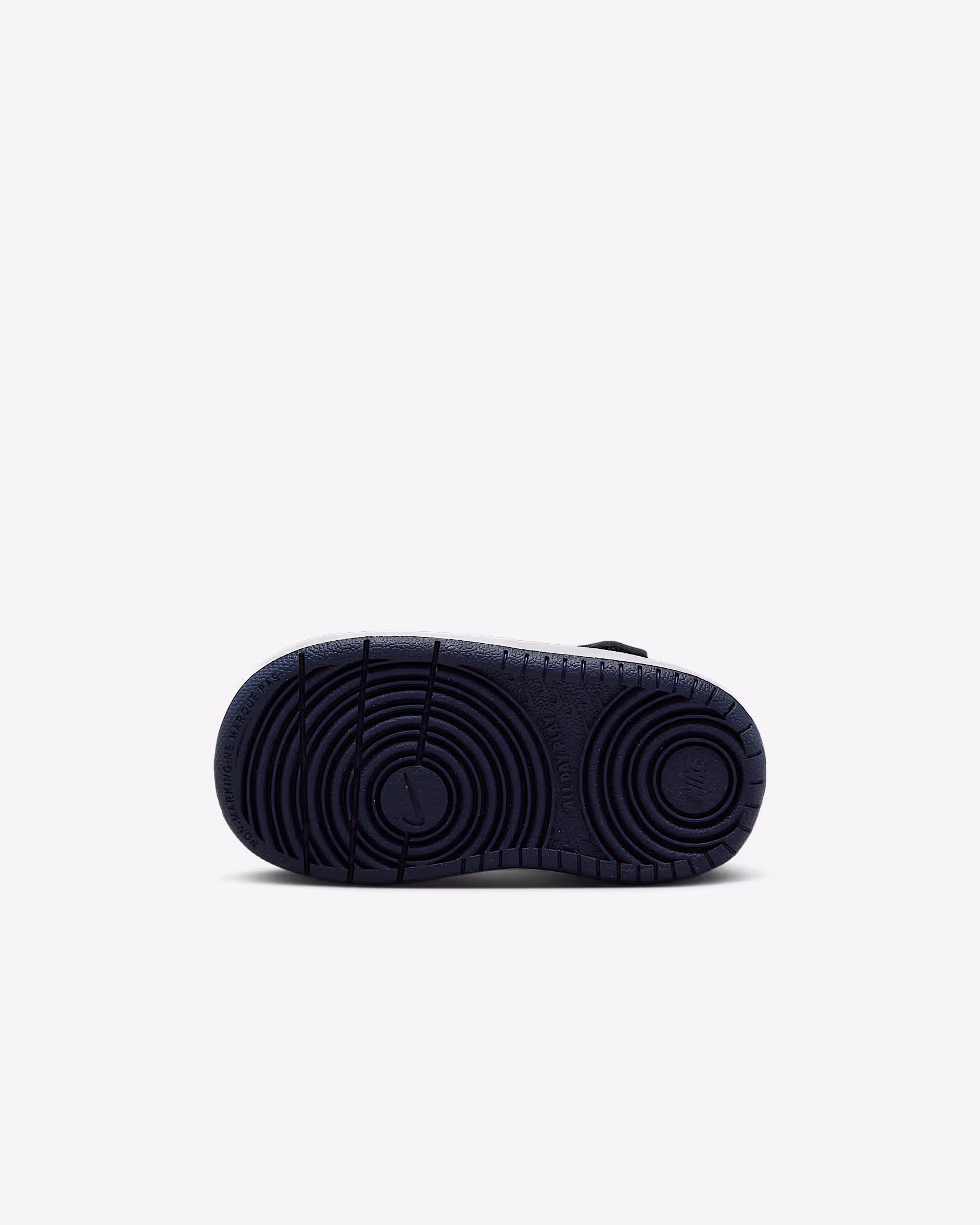 Nike Court Borough Low 2 Kids' Sneakers – Durable Classic Style with Easy Strap – Midnight Navy/Team extra image