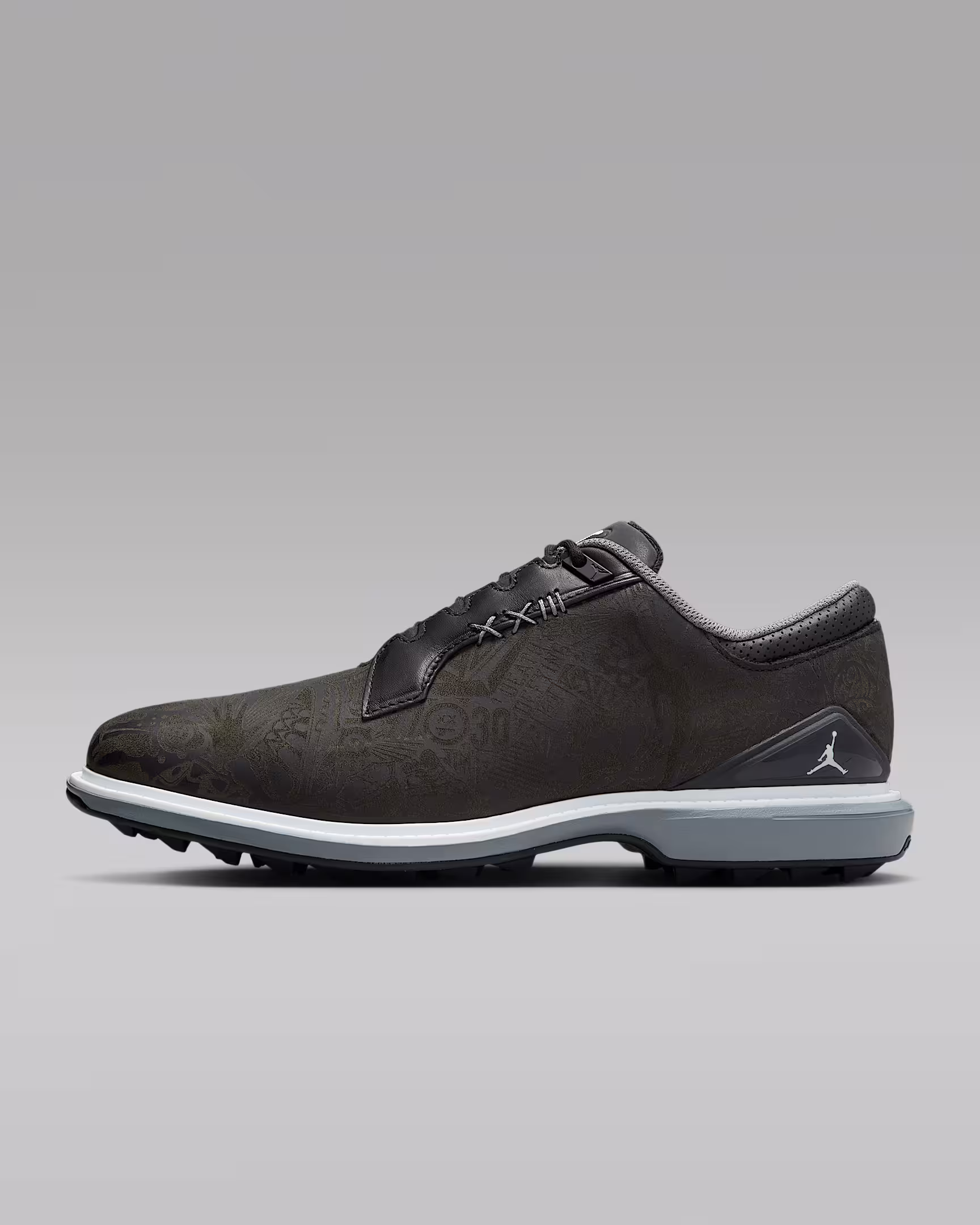 Jordan ADG 5 Golf Shoes – Men's Waterproof Golf Sneakers with Formula 23 Cushioning – Black/Cool Gre | AmazPromo