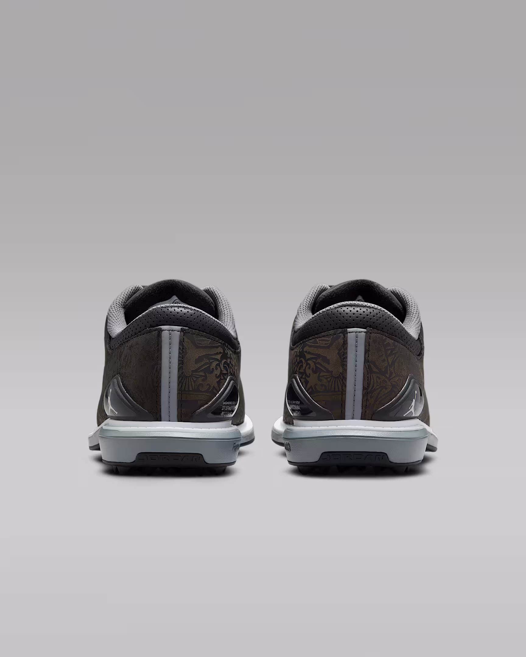 Jordan ADG 5 Golf Shoes – Men's Waterproof Golf Sneakers with Formula 23 Cushioning – Black/Cool Gre | AmazPromo