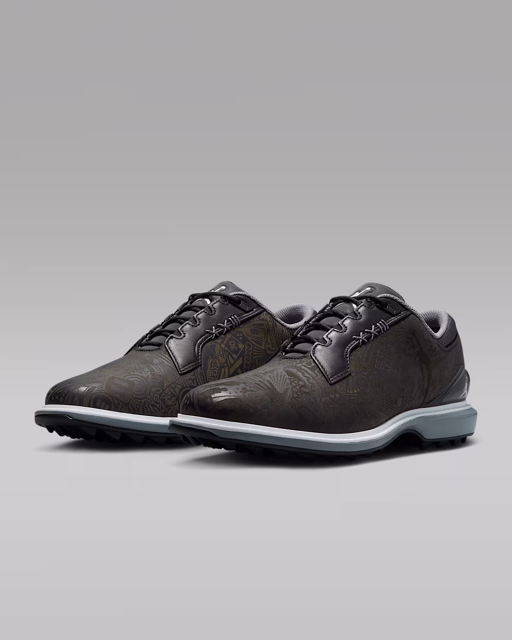 Jordan ADG 5 Golf Shoes – Men's Waterproof Golf Sneakers with Formula 23 Cushioning – Black/Cool Gre extra image