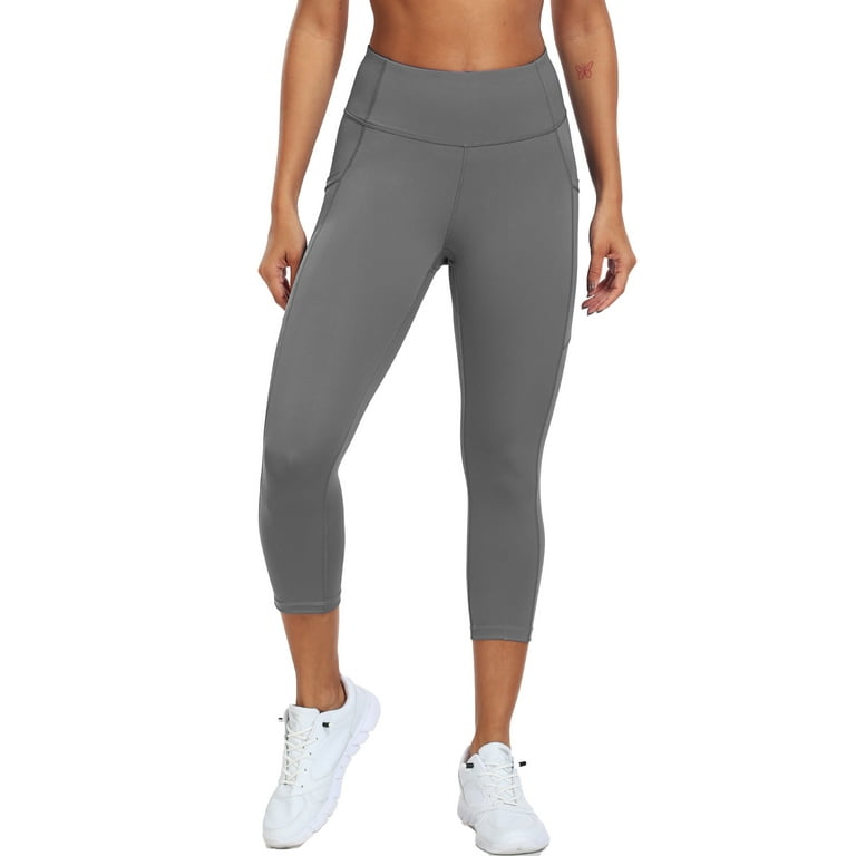 NELEUS Women's High Waisted Capri Yoga Leggings with Pockets – Buttery Soft Compression Workout extra image