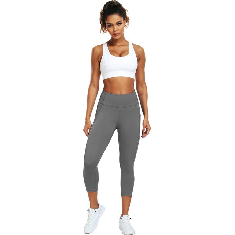 NELEUS Women's High Waisted Capri Yoga Leggings with Pockets – Buttery Soft Compression Workout extra image